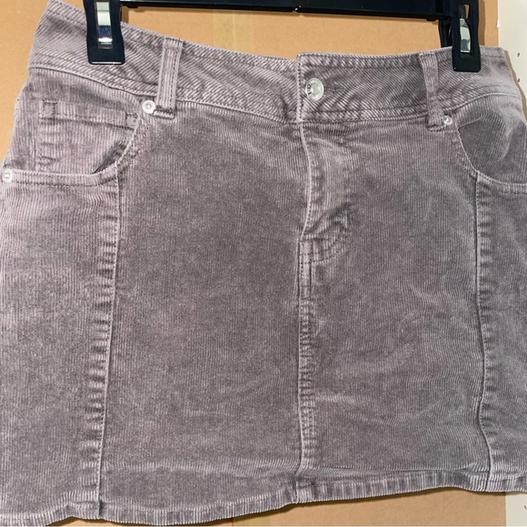 Forever 21 Corduroy Taupe Mini Skirt - Picture 2 of 5